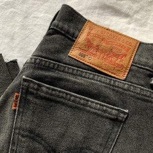 Levi’s Black Denim 505 C
